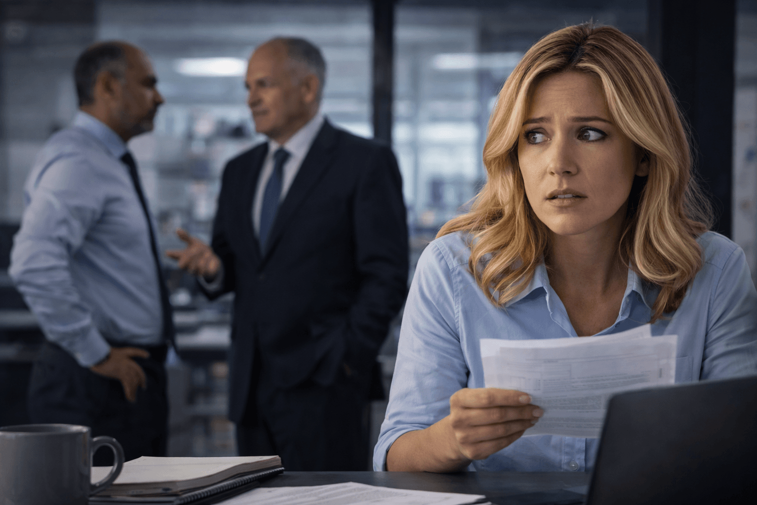 Employee worried about being fired after reporting discrimination at work