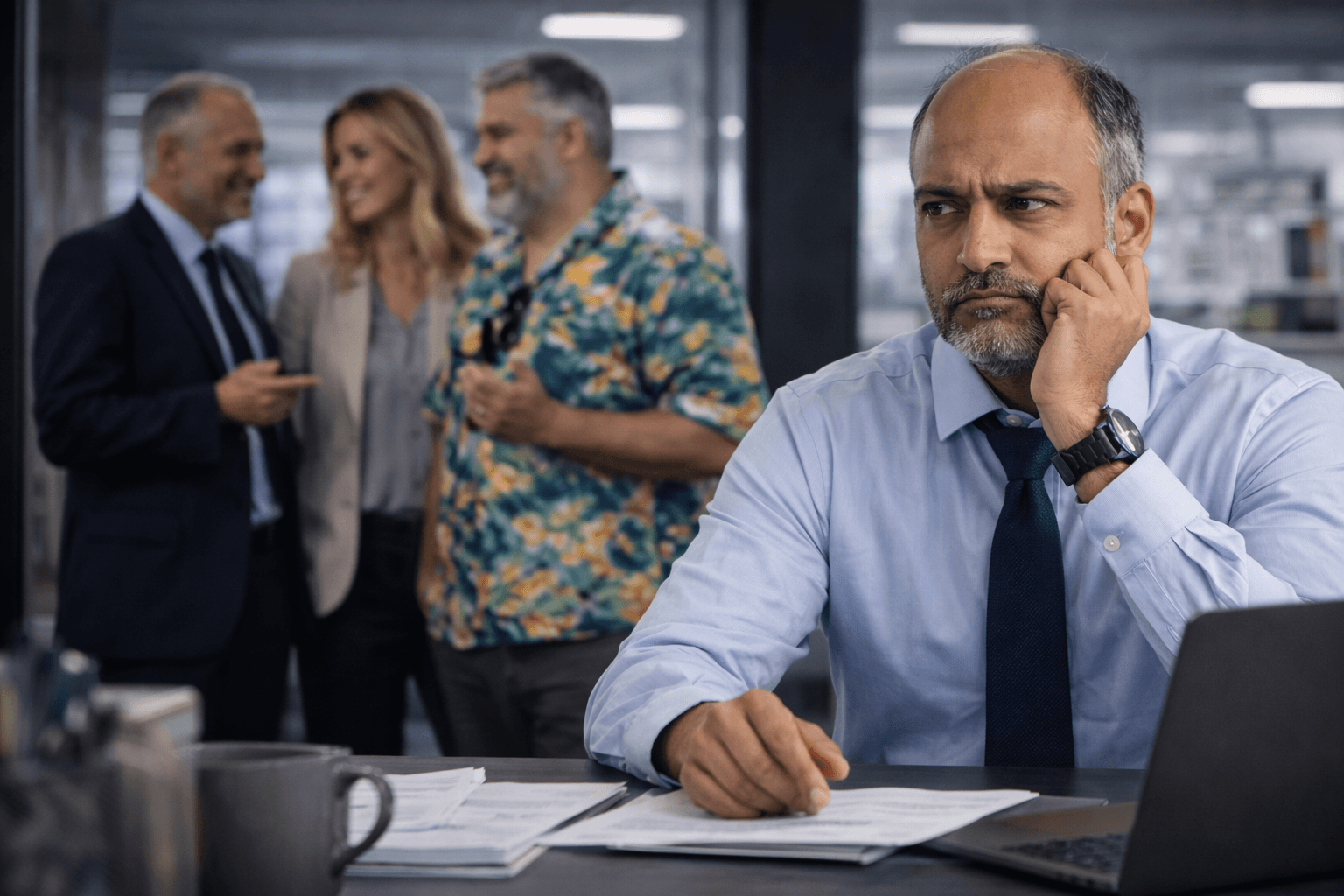 Employee feeling singled out and treated differently at work